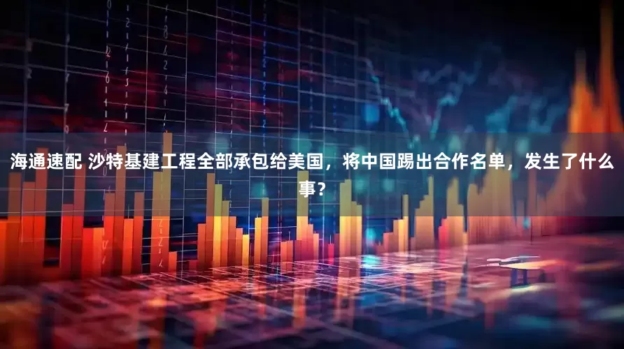 海通速配 沙特基建工程全部承包给美国，将中国踢出合作名单，发生了什么事？